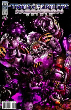 IDW ヴィレッジブックス　MEGATRON ORIGIN Transformers: Megatron - Origin #4 (Cover A - Alex Milne