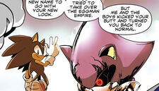 Sonic IDW issue 7 sonic vs Neo metal sonic yami speedy's dubbed