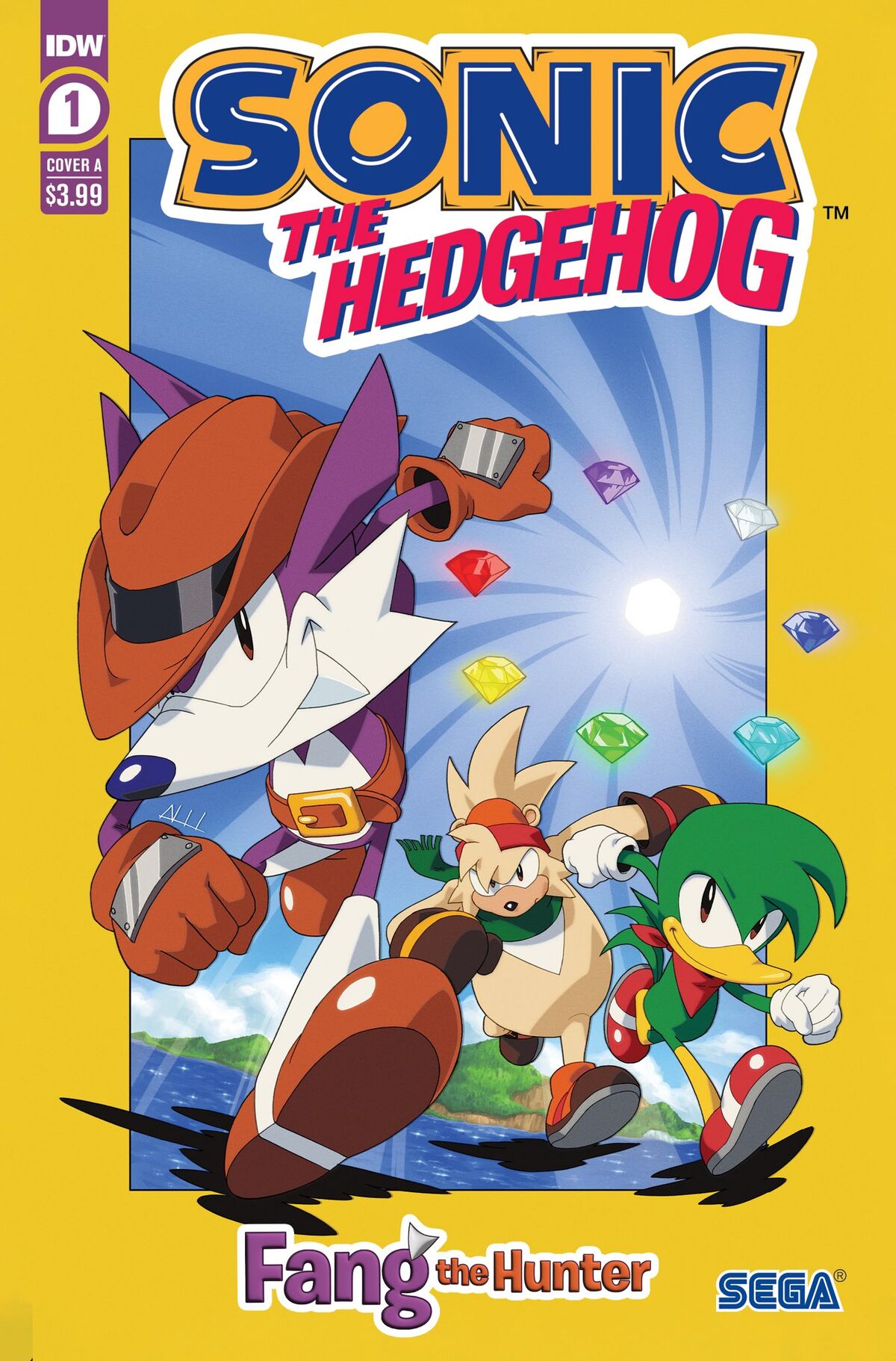 Sonic the Hedgehog 5th Anniversary #1, Select Covers