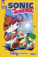 Sonic the Hedgehog: Fang the Hunter #1. Art by Aaron Hammerstrom.