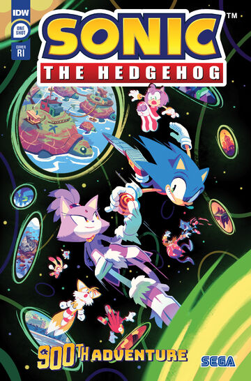Sonic the Hedgehog Volume 10, IDW Sonic Hub