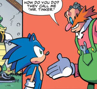 Sonic Meets Mr Tinker