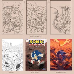 Sonic the Hedgehog: Scrapnik Island #1 - 2022 Online Exclusive