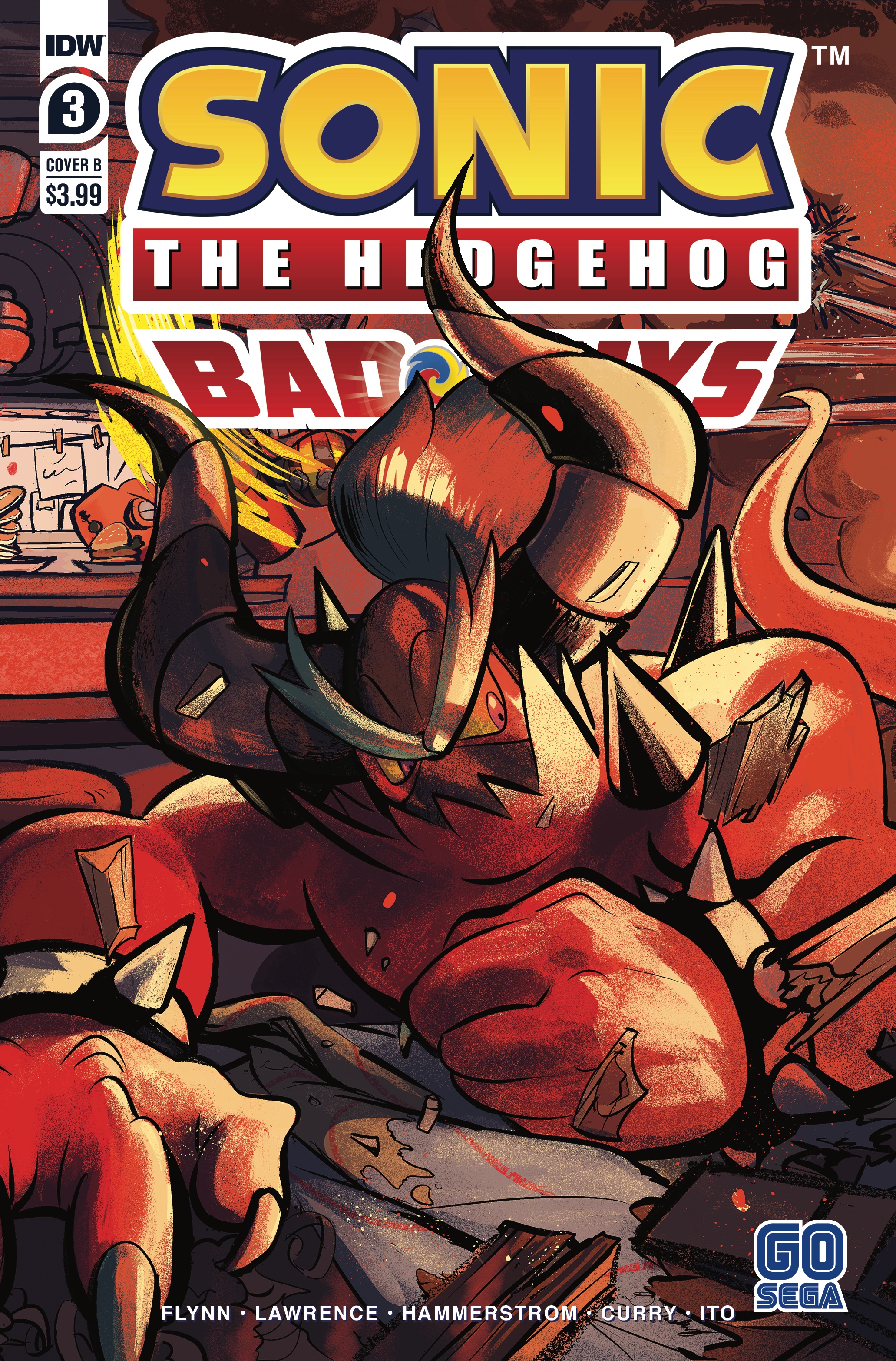 Inside The Pages: Sonic IDW Bad Guys #3