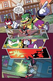 Chaotix fail to stop Shadow