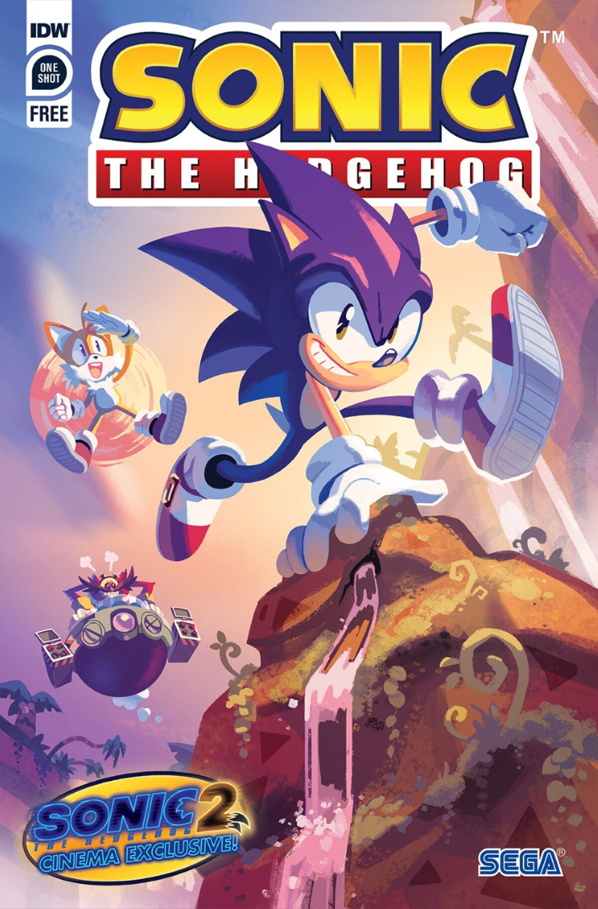 Sonic the Hedgehog 5th Anniversary #1, Select Covers