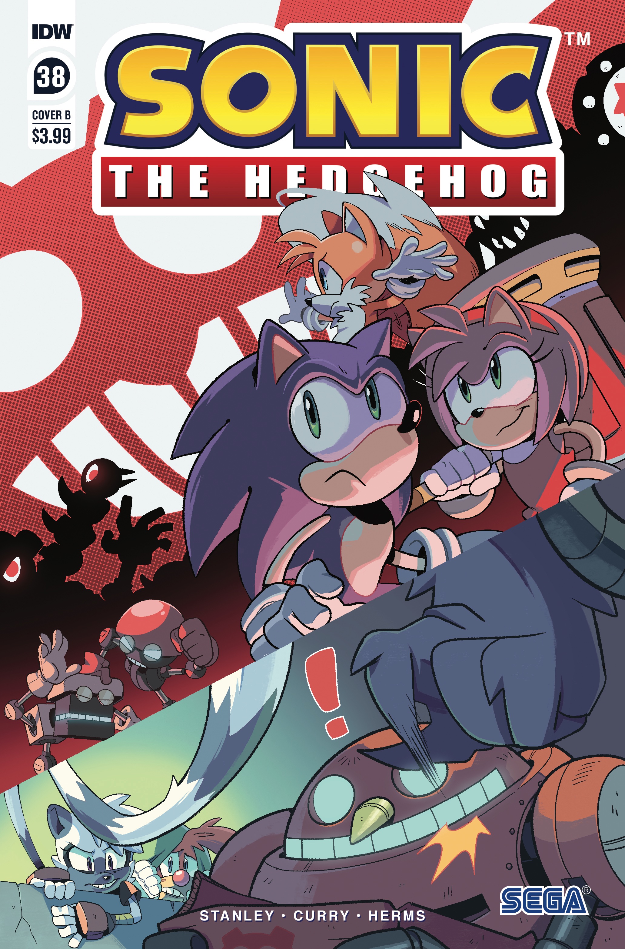 Updated preview of IDW Sonic the Hedgehog Issue 44 - Tails' Channel