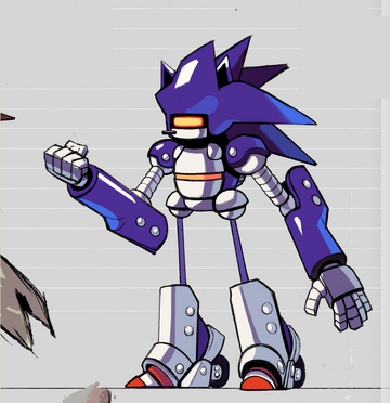 IDW's Mecha Sonic MK2 - S&K Style! : r/SonicTheHedgehog