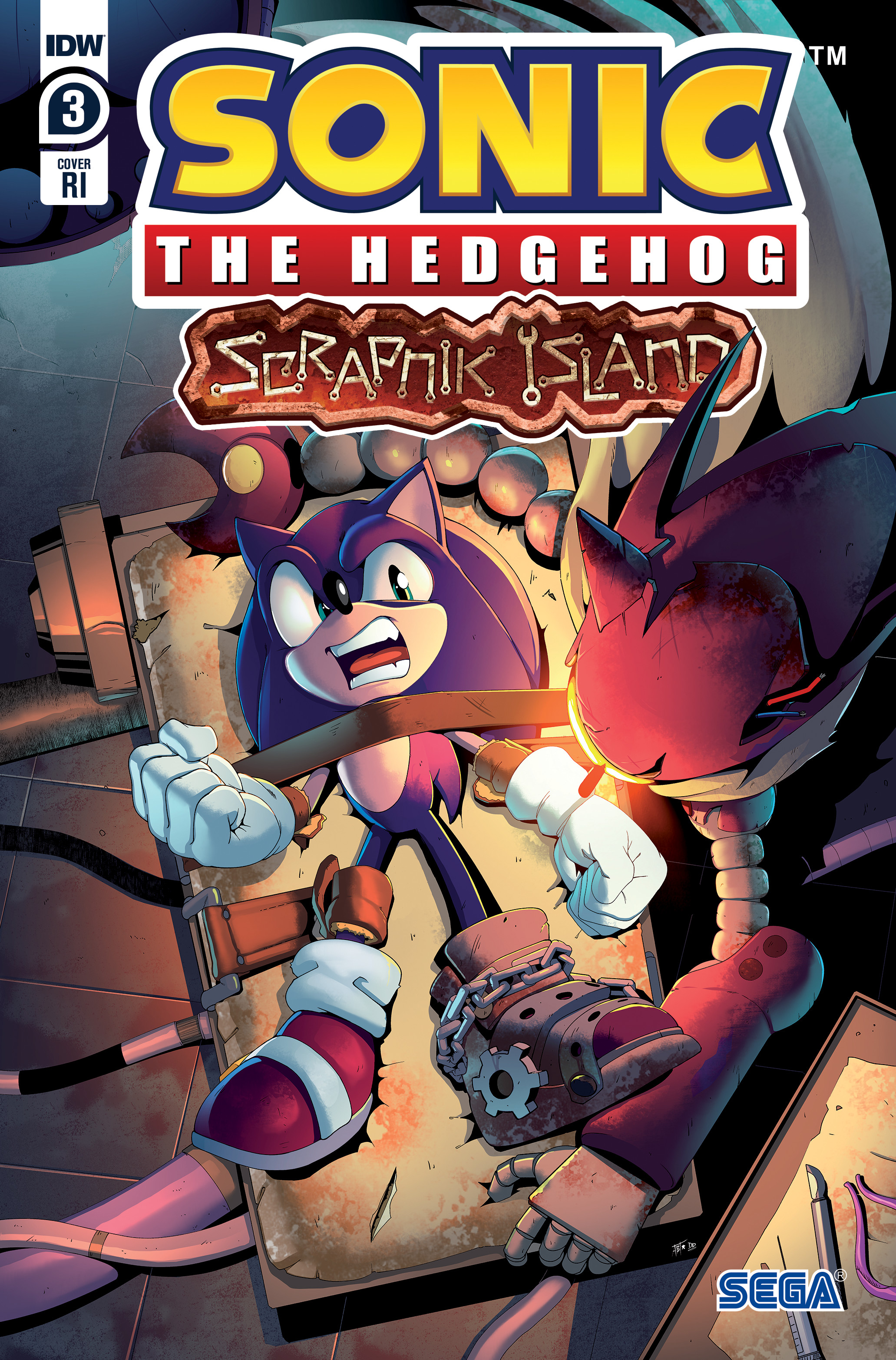 Sonic IDW Scrapnik Island #3, Wiki