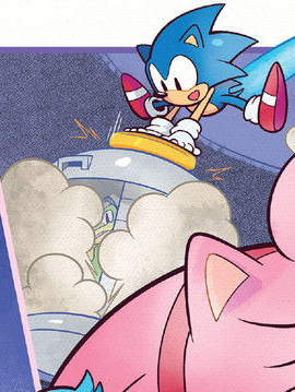 cohost! - Sonic the Hedgehog: Amy's 30th Anniversary Special Preview Pages
