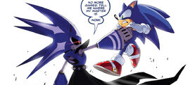 IDW Sonic: Neo Metal Sonic Motivational [SPOILERS] by MetroXLR on