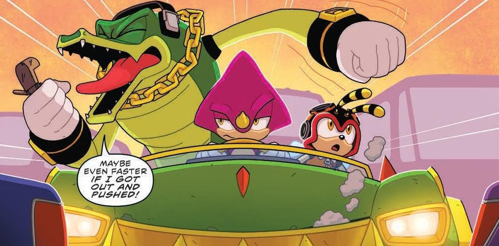 This is why we love Team Chaotix (Sonic IDW #6) : r/SonicTheHedgehog