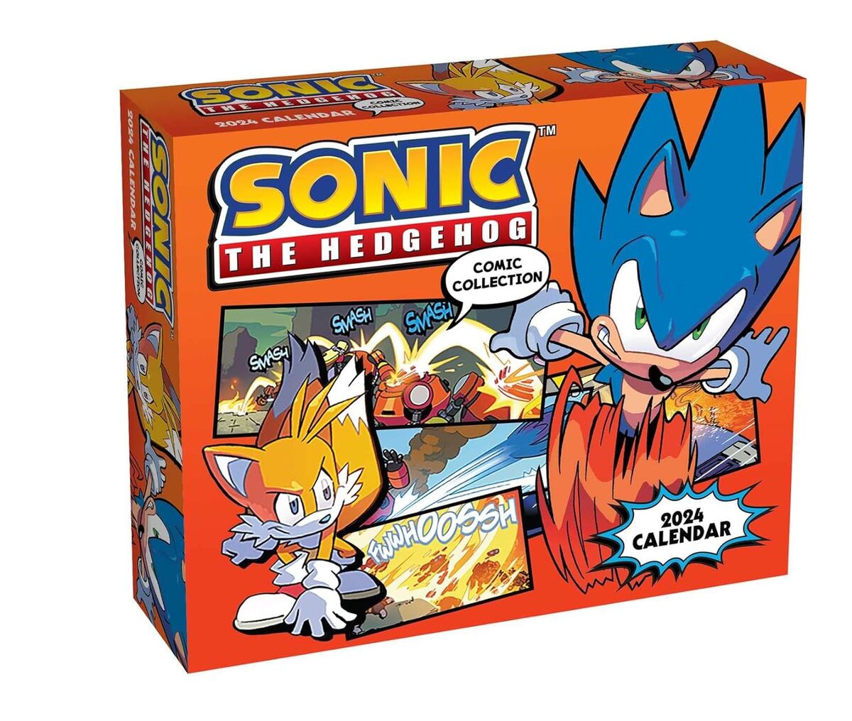 Sonic the Hedgehog Comics 2025 DaytoDay Calendar IDW Sonic Hub Fandom