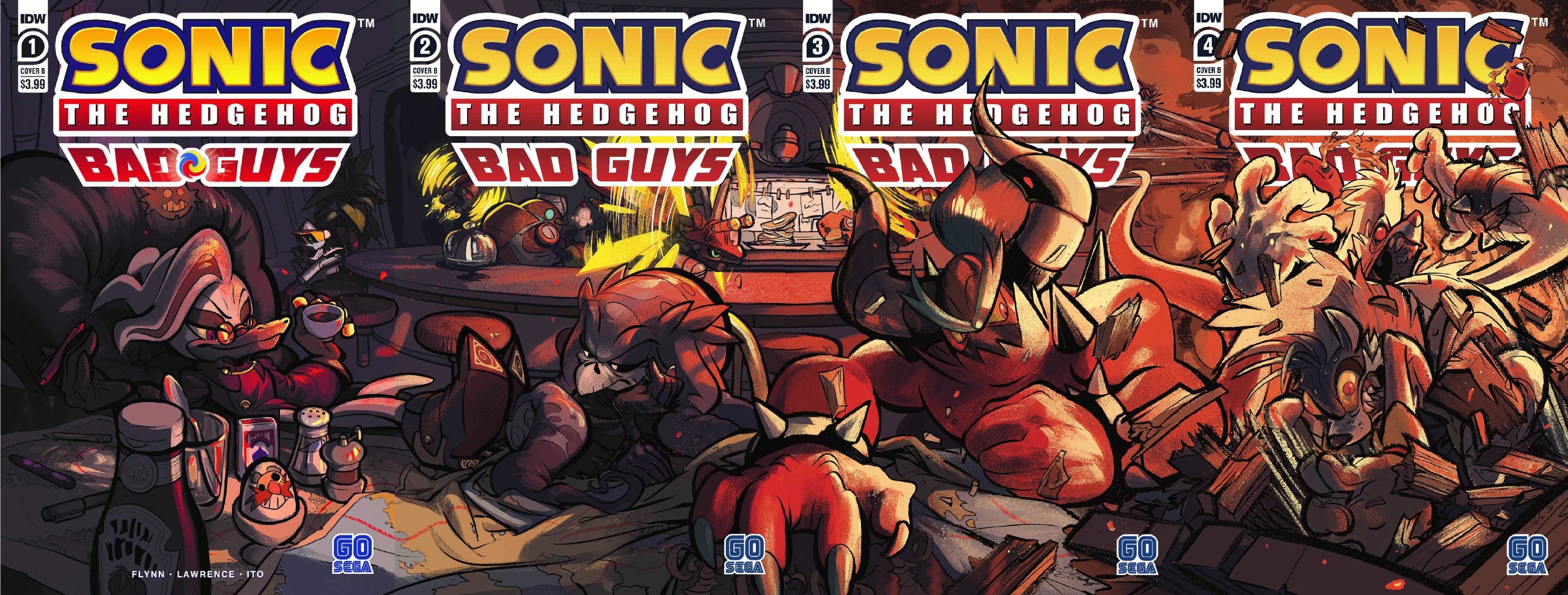 Inside The Pages: Sonic IDW Bad Guys #3