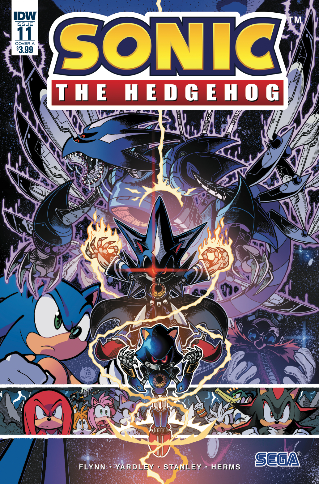 Metal Sonic, IDW Sonic Hub