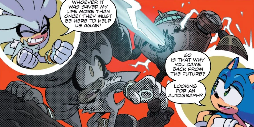 sonic idw silver