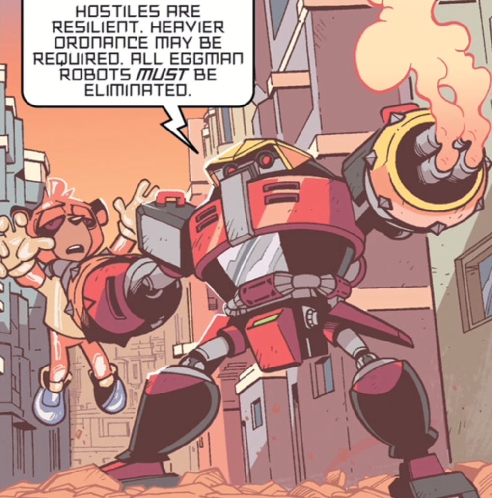 Mecha Sonic Mark II, IDW Sonic Hub