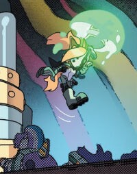 Green Hover Variable Wispon
