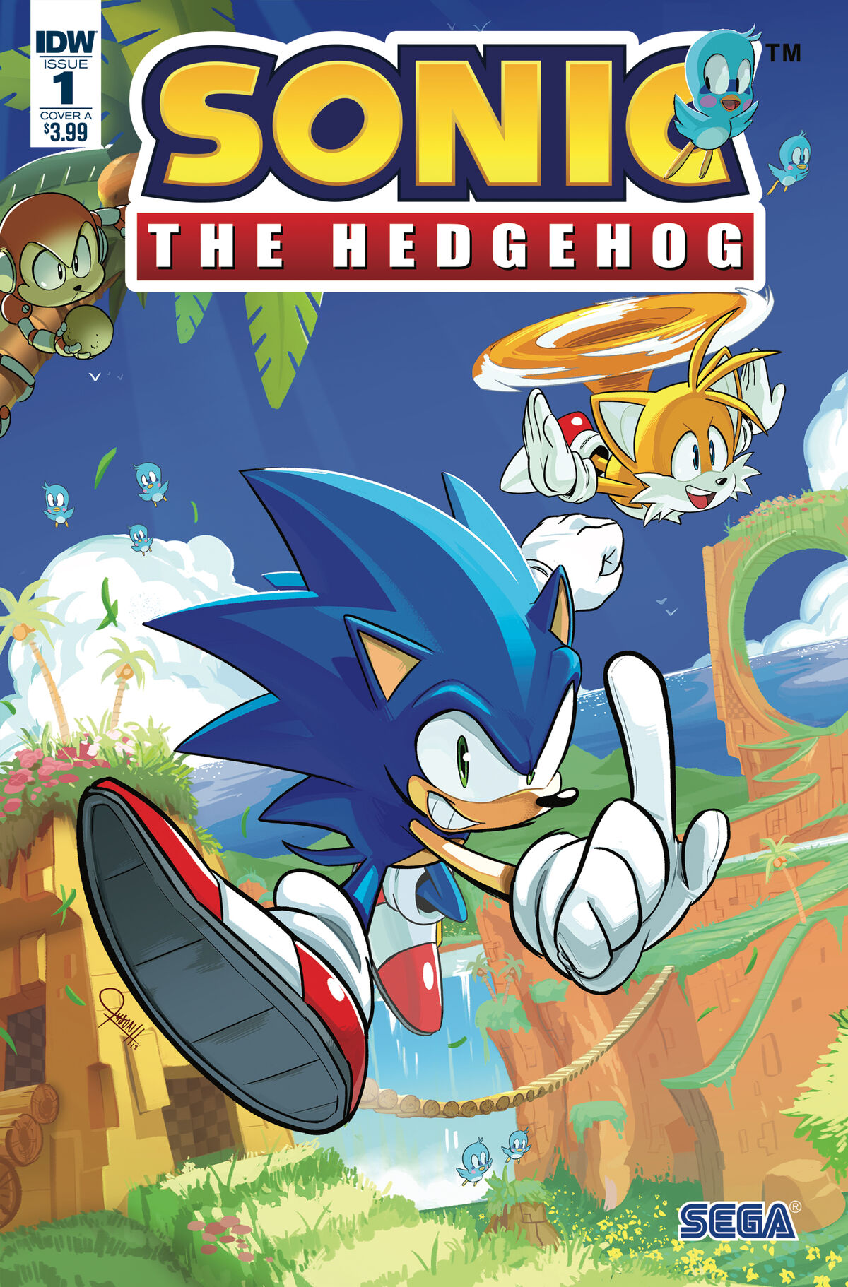 Sonic the Hedgehog Выпуск 1 | IDW Соник вики | Fandom