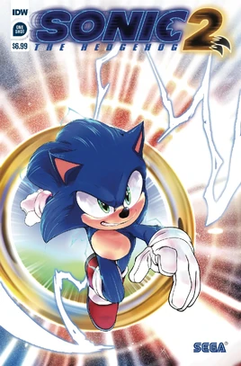 SonicMovie2PrequillOneShot Cover