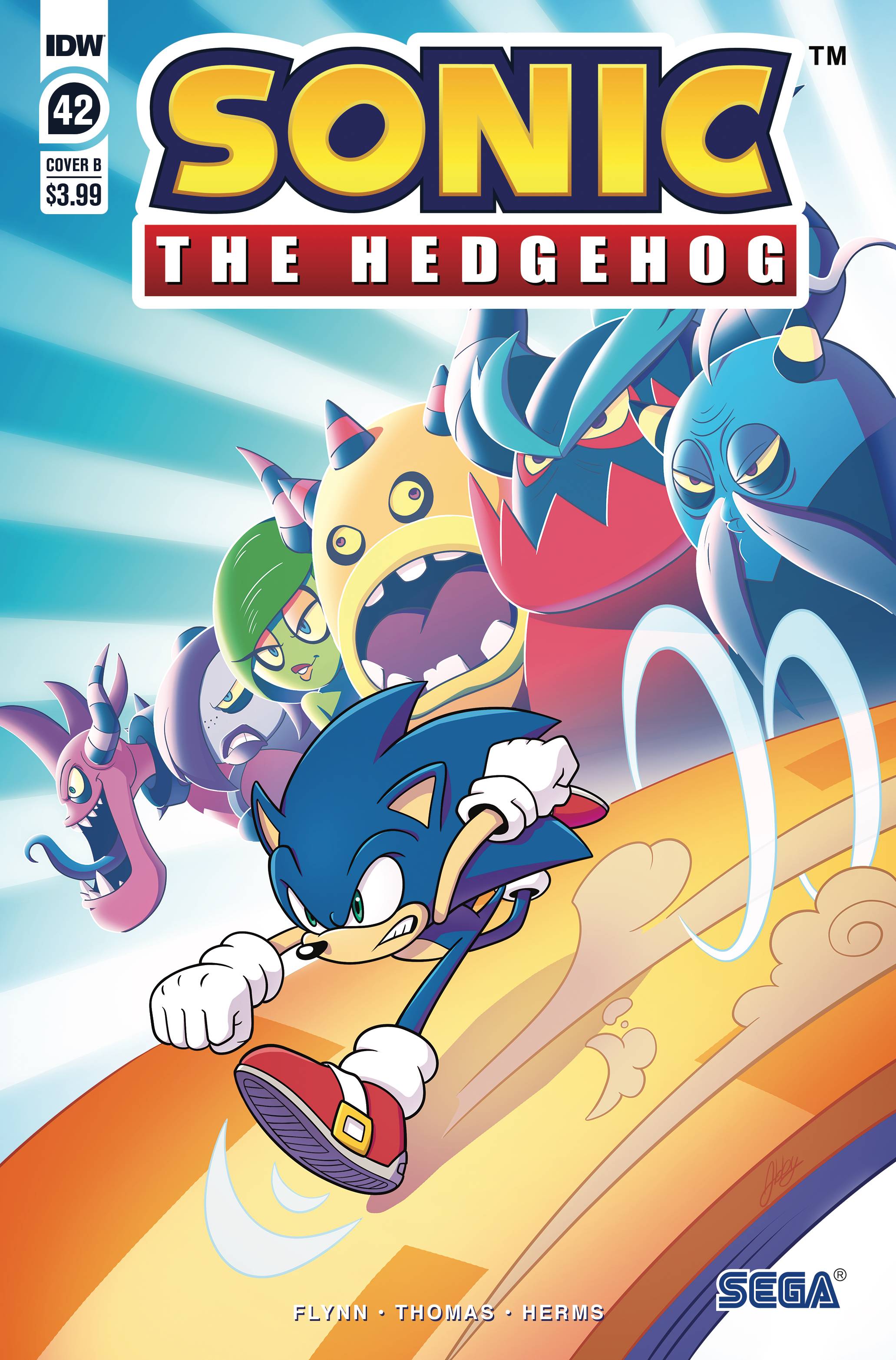 Buy Sonic the Hedgehog #43 Cover C 1 for 10 Incentive Fourdraine