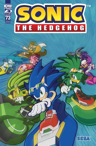 Idw Sonic The Hedgehog Issue 73 Idw Sonic Hub Fandom