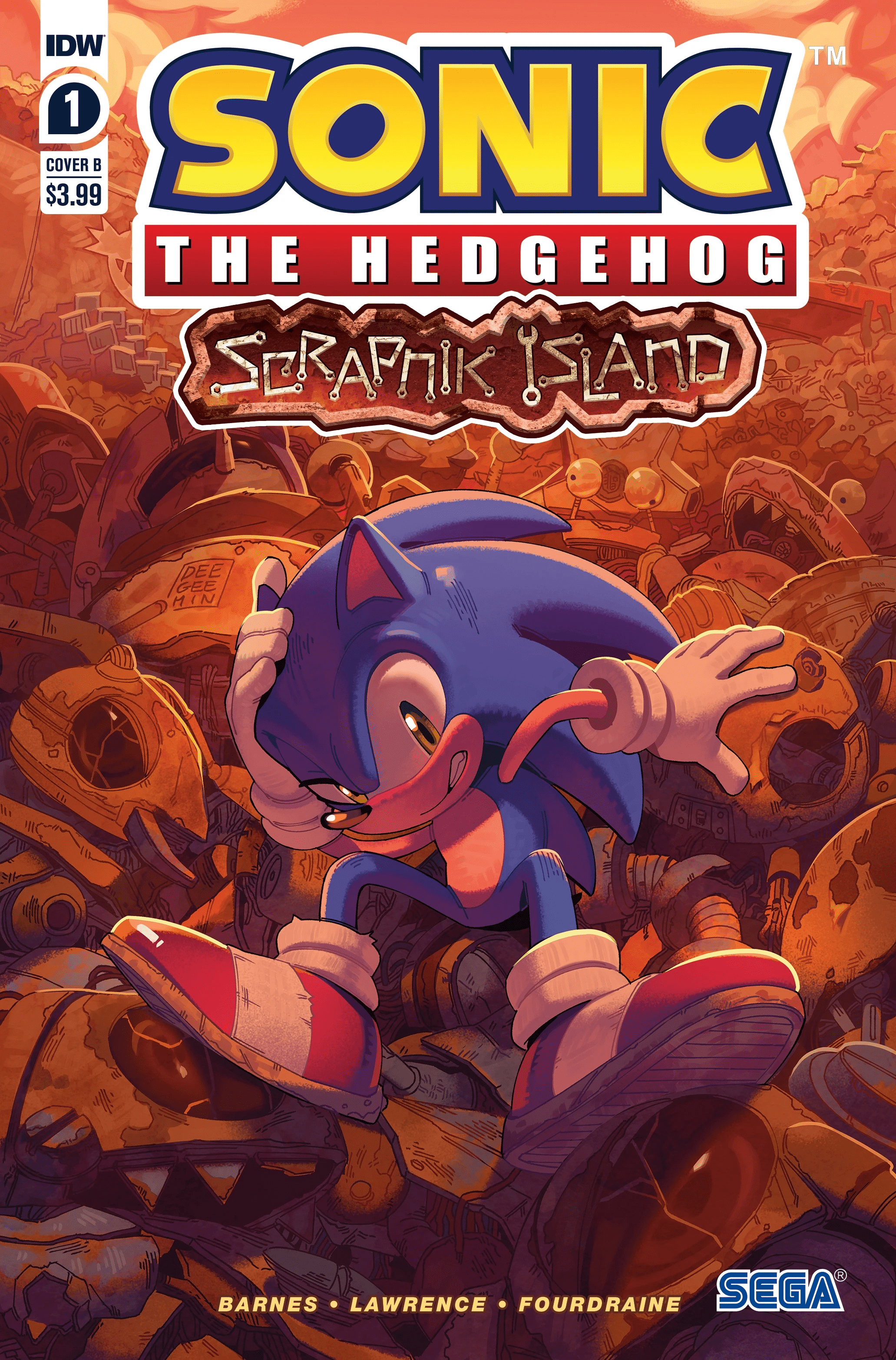 IDW Sonic: Scrapnik Island Issue #1 - Read Comic Online