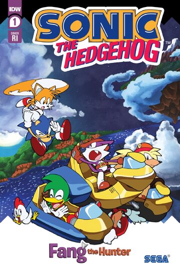 Sonic the Hedgehog 5th Anniversary #1, Select Covers