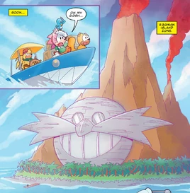 Eggman island zone