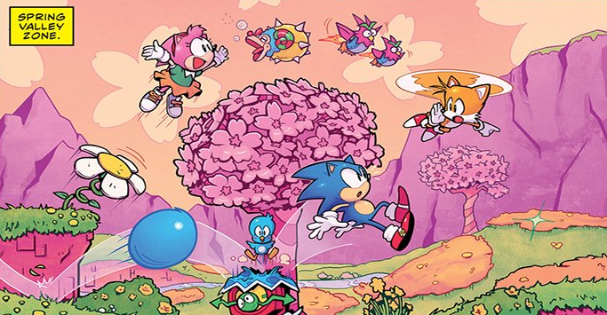 Sonic the Hedgehog/History and appearances (IDW), Sonic Wiki Zone