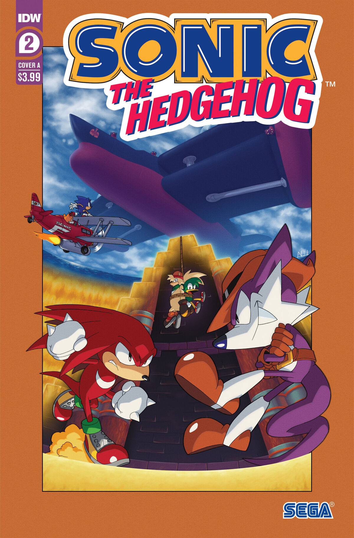 Sonic The Hedgehog Fang The Hunter Issue 2 Idw Sonic Hub Fandom 