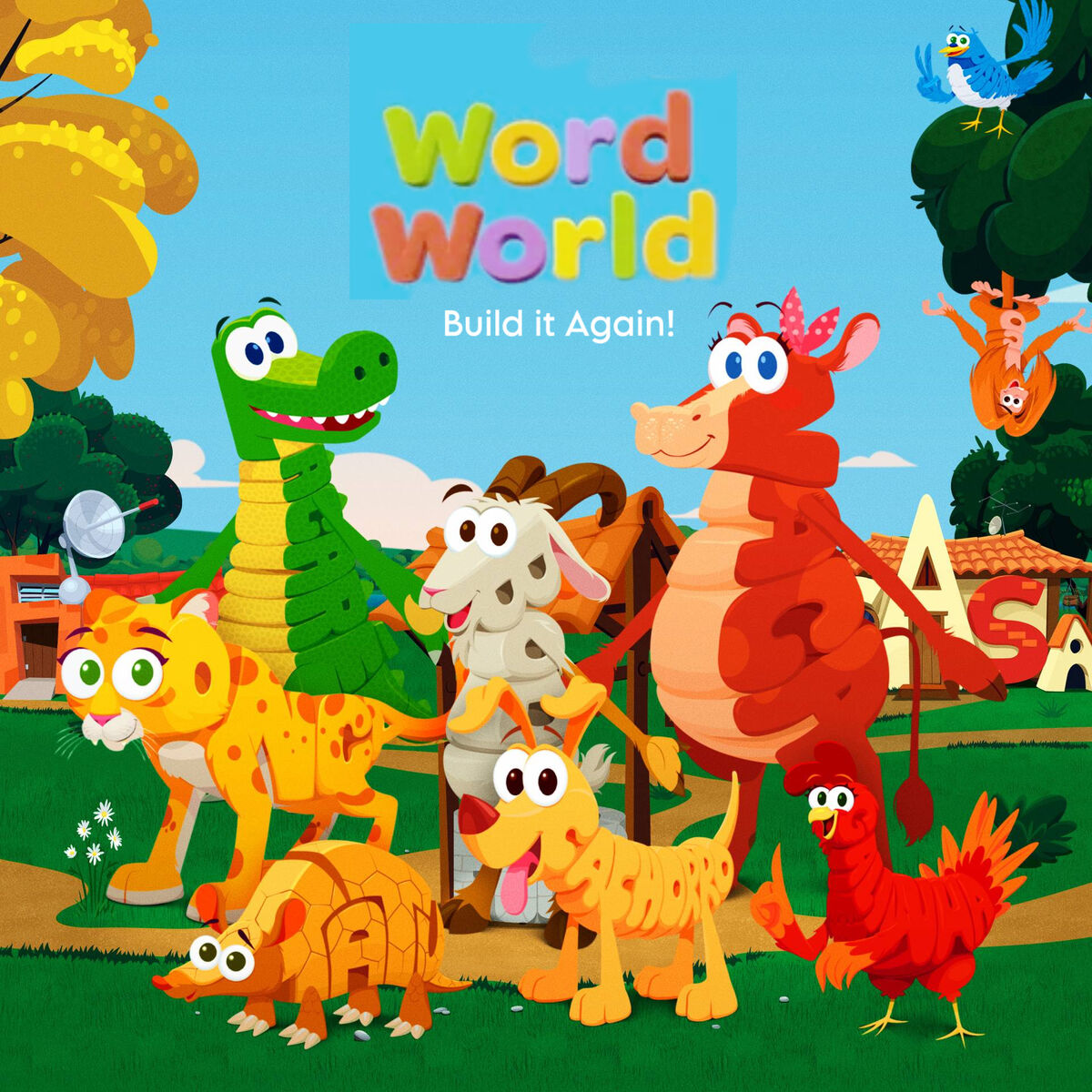 WordWorld Build it Again! The Fandub Database Fandom