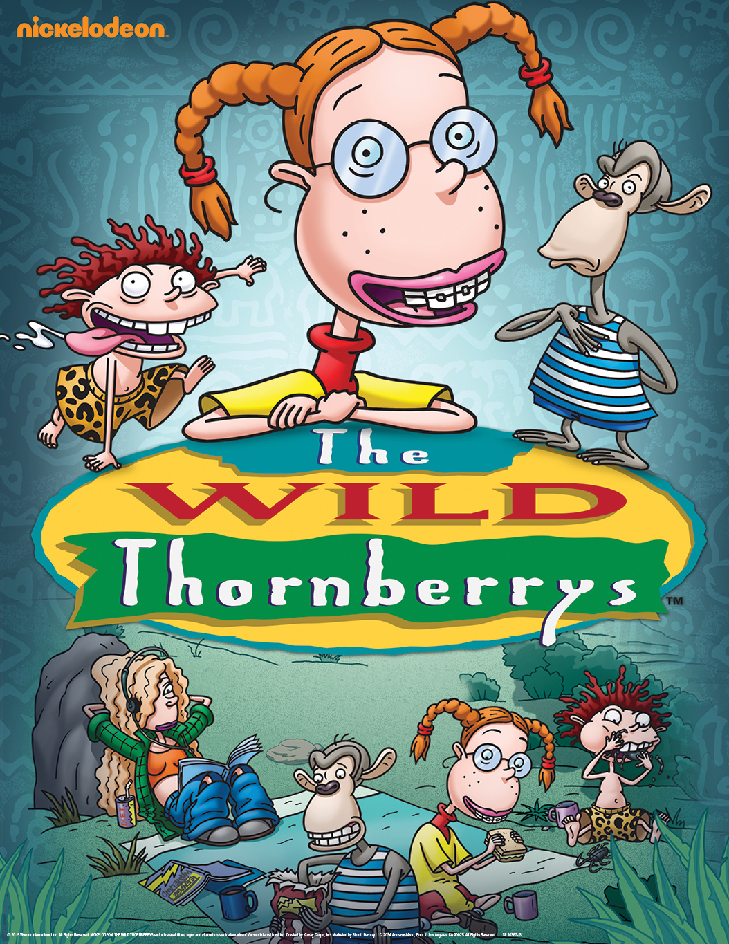 Fontaine×nickeldeon  The WILD Thornberry FONTAINE NICKELODEON - THE WILD THORNBERRYS Playing Cards