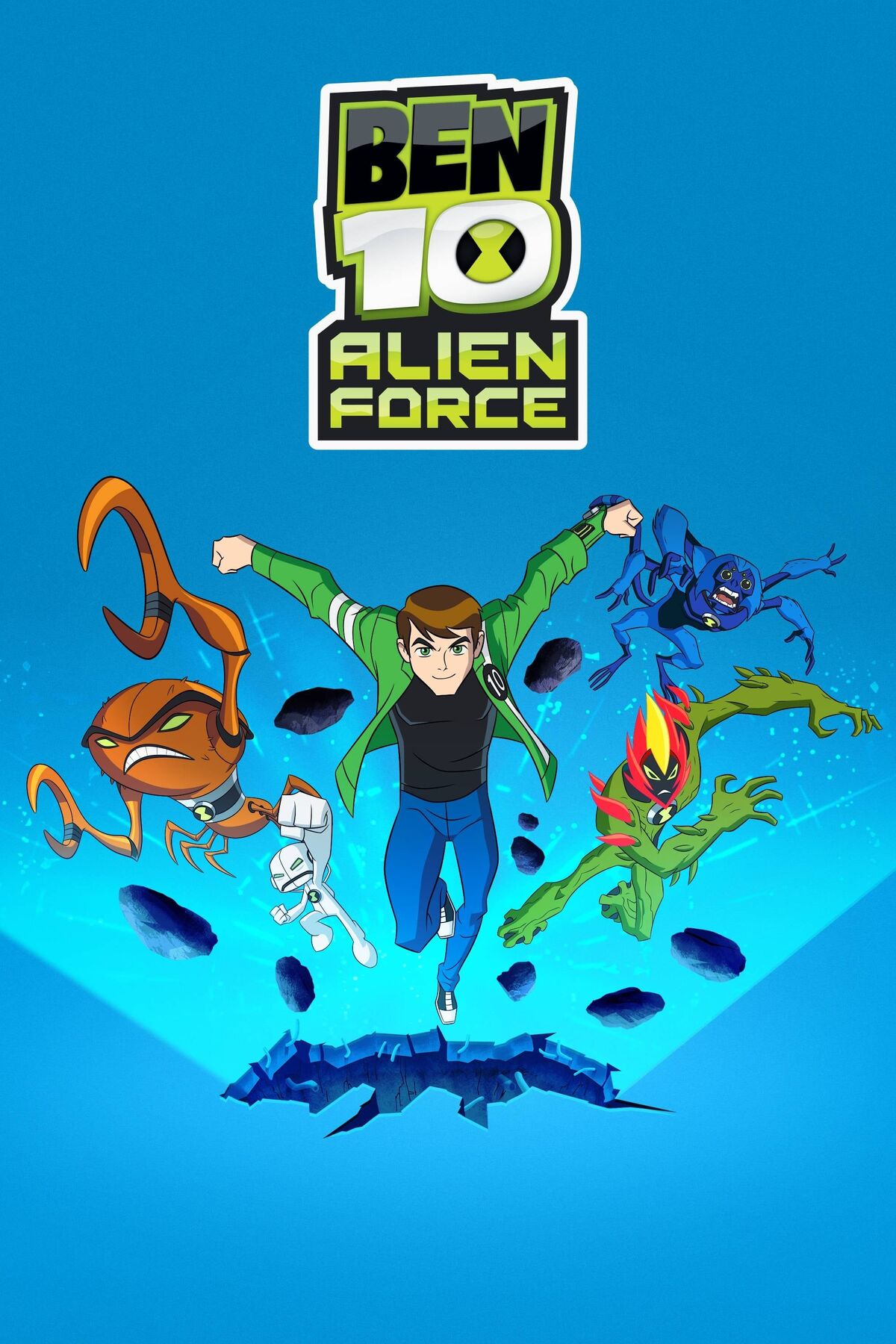24x36) Ben 10 Alien Force Characters TV Poster Print
