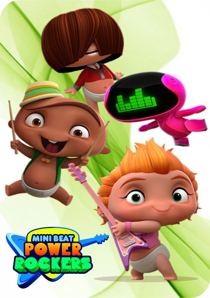 Mini Beat Power Rockers The Fandub Database Fandom