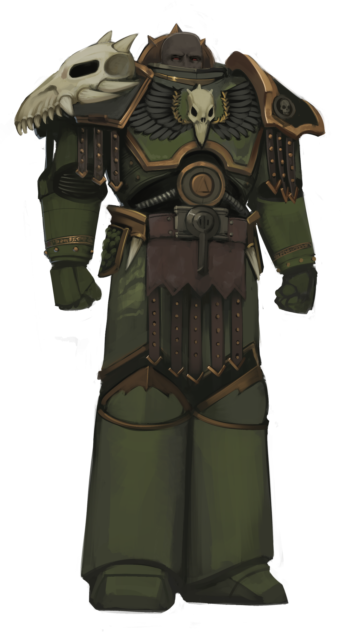 The Salamanders are the Sons of Vulkan - Warhammer 40,000