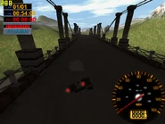 Провал грузовика под мост