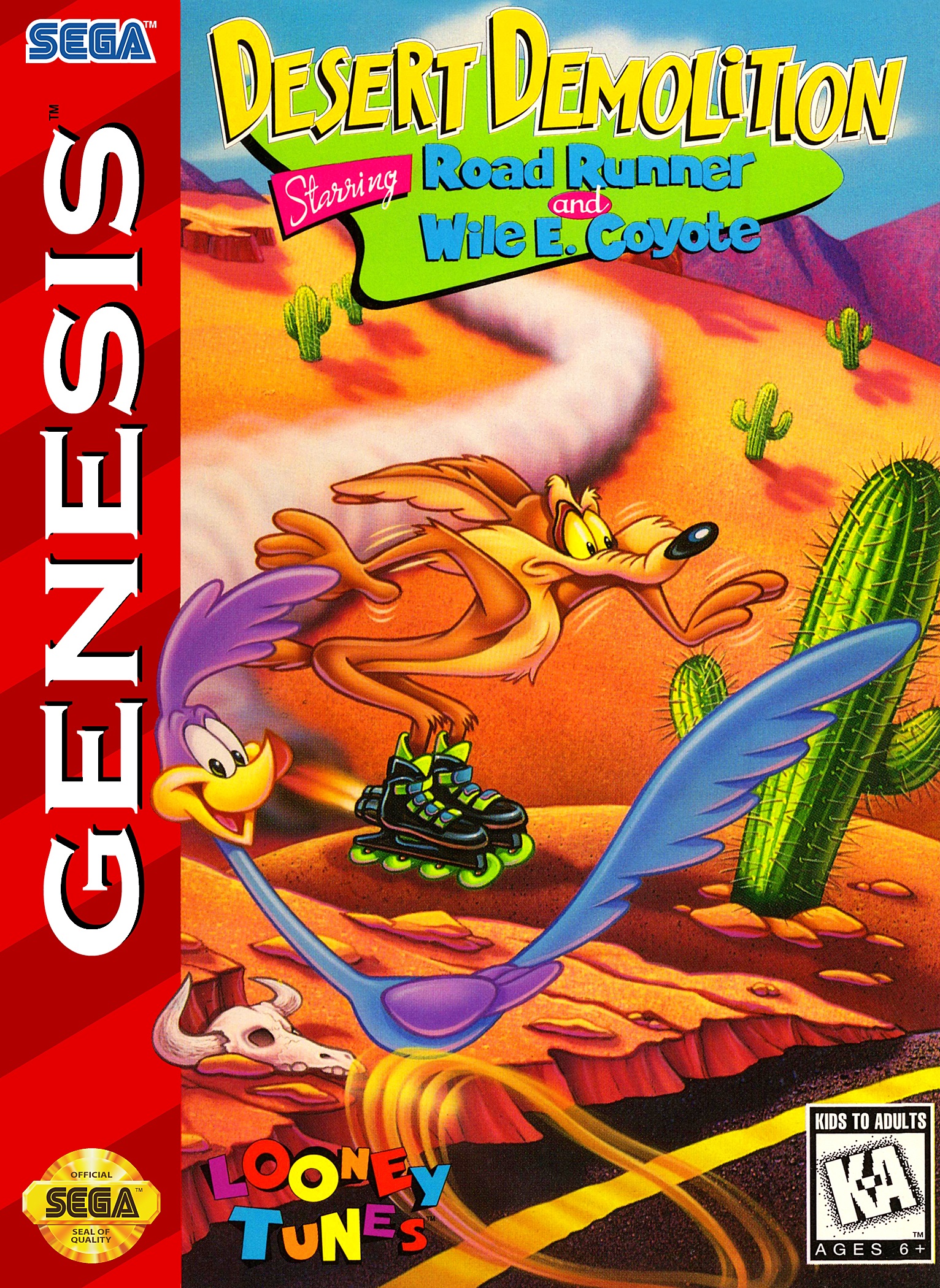 Desert Demolition Starring Road Runner and Wile E. Coyote | ИгроВики |  Fandom