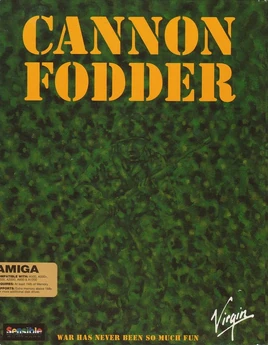 Cannon Fodder-обложка на Amiga