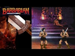 Jeu Barbarian Ultimate Warrior - Amstrad CPC 664/6128 - Disquette + Poster - Occasion