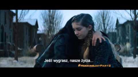 Igrzyska Śmierci Kosogłos Mockingjay - Część 2 - TV Spot 2 (Jej historia) napisy PL