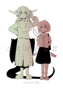 Rakuten pre-order exclusive depicting Dreaming Scales and Babel