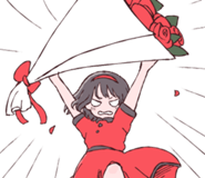 Akane's line sticker from iyowa girls collection 7