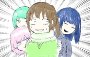 Mai featured in the "やべえやつしかいねえ" drawing