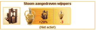 Stoom wijnpers