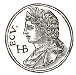 s55 / Hecabe / Hecuba - A queen in Greek mythology, the wife of King Priam of Troy during the Trojan War.  She had 19 children.  Two of them, Hector and Troilus, are said to have been born as a result of her relationship with the god Apollo.