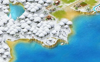 Winter Town levels 10 through 14 (South West)