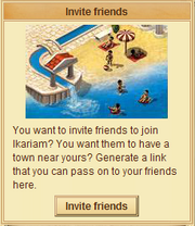 Invite friends