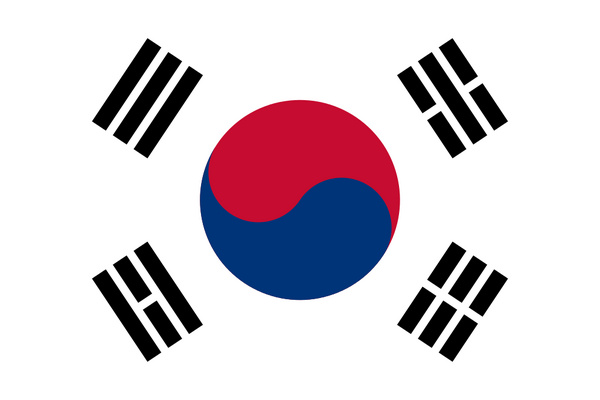 Korea (S) / South Korea / Republic of Korea / 대한민국 (大韓民國) / Daehan-minguk