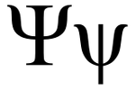 s23 / Psi - The twenty-third (23) letter of the Greek alphabet.  In the system of Greek numerals, it has a value of seven-hundred (700).
